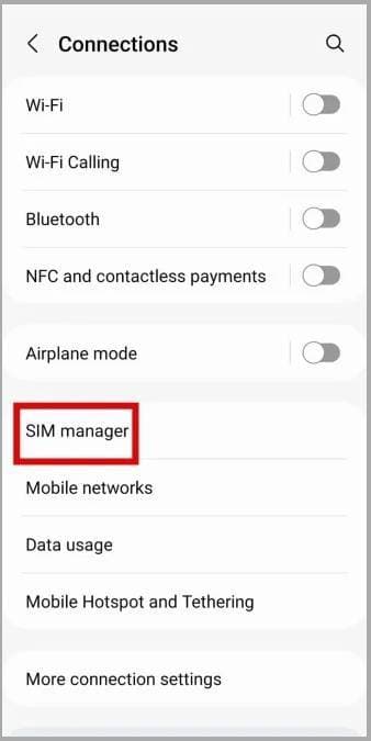 Samsung SIM Manager